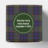 Kleurrijke Clan MacLellan Plaid Favor Gift Box Bedankdoosjes (Bovenkant)