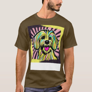 Kleurrijke Cockapoo T-shirt