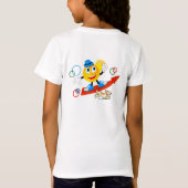 Kleurrijke Comic Emoji Faces T-shirt (Achterkant)