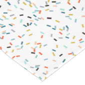 Kleurrijke Confetti Herfst Pattern Medium Tafelloper (Hoek)