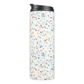 Kleurrijke Confetti Herfst Pattern Thermosbeker (Geroteerd rechts)