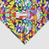 Kleurrijke Confetti met verborgen kattenogen - Cra Tissuepapier (Detail)