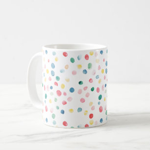 Kleurrijke Confetti Stippen Koffiemok