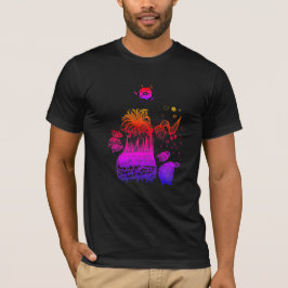 Kleurrijke Cool Abstract T-shirt