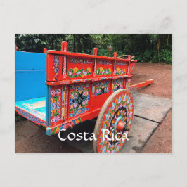 Kleurrijke Costa Rica Oxcart Briefkaart