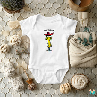 Kleurrijke Cowboy Alien Kleurrijk Plezier Romper