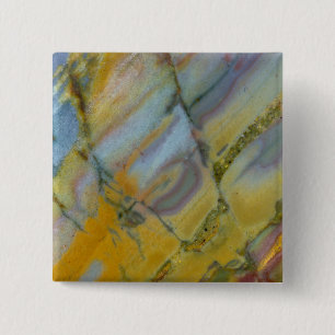 Kleurrijke Crayola Jasper Vierkante Button 5,1 Cm