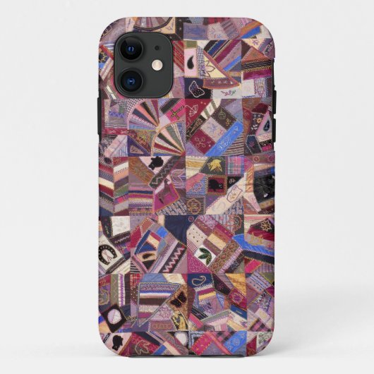 Kleurrijke  Crazy Quilt Case-Mate iPhone Case (Achterkant)