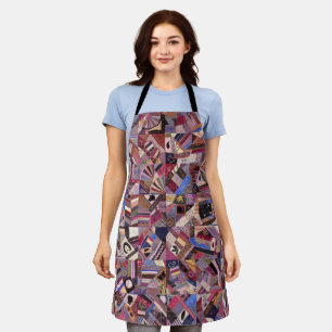 Kleurrijke Crazy Quilt Schort