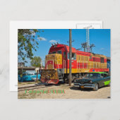 Kleurrijke cuba briefkaart (Voorkant / Achterkant)