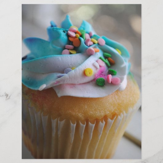 Kleurrijke Cupcake Fotografie Flyers (Voorkant)