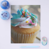 Kleurrijke Cupcake Fotografie Flyers (Enkel)