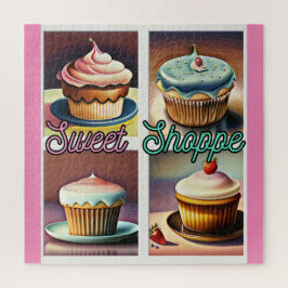 Kleurrijke Cupcakes-Pop kunst Legpuzzel