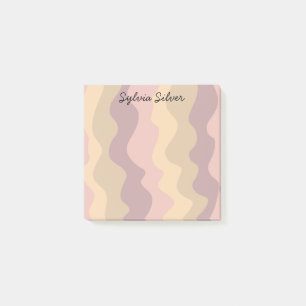 Kleurrijke curven aangepast grafisch logo aangepas post-it® notes