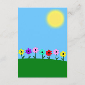 kleurrijke dagen informatiekaartje