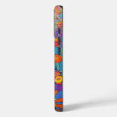 kleurrijke daisy-explosie Case-Mate iPhone case (Achterkant / Links)