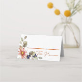 Kleurrijke Daisy Wildflower Waterverf Bloemen (Voorkant)