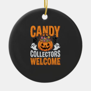 Kleurrijke Dansende Skeletten Halloween Feest Keramisch Ornament