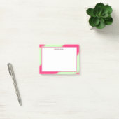 Kleurrijke diagonaal-strips post-it® notes (Kantoor)