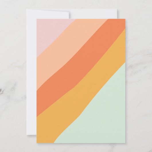 Kleurrijke diagonale strepen Retro Sweet Snoep pas (Achterkant)