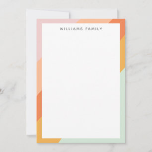 Kleurrijke diagonale strepen Retro Sweet Snoep pas