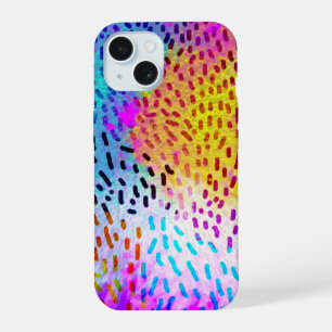 Kleurrijke Dierprint iPhone Hoesje iPhone 15 Hoesje