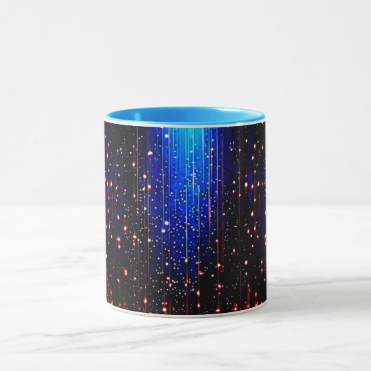 Kleurrijke Digital Design Combo Mok – Perfect Size (Midden)