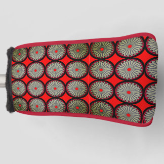 Kleurrijke Digitale 3D-ontwerp Putterhoes Perfect  Golfheadcover