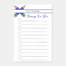 Kleurrijke dingen om te doen post-it® notes