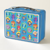 Kleurrijke Dino Ranch Patroon (Achterkant)