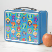 Kleurrijke Dino Ranch Patroon (In situ)