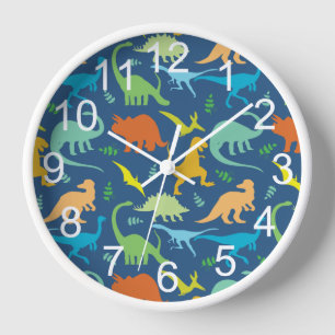 Kleurrijke dinosaurus met nummers