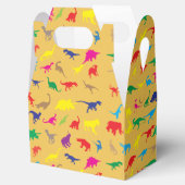 Kleurrijke dinosaurussen bedankdoosjes (Geopend)