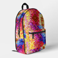 Kleurrijke disco spiegels glitter patroon