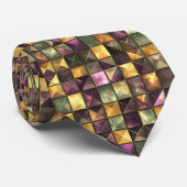 Kleurrijke Disco Stropdas (Opgerold)