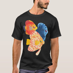 Kleurrijke Discus T-shirt