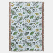 Kleurrijke diverse veren deken (Voorkant Verticaal)