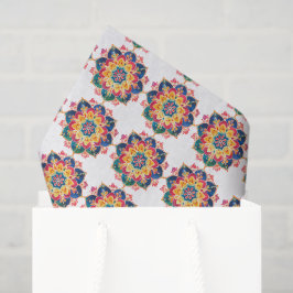 Kleurrijke Diwali Gift Tissuepapier