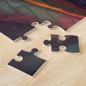 Kleurrijke Dragon puzzel (Zijkant)