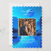 Kleurrijke Dragon Sla de datumkaarten op Kaart (Achterkant)