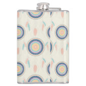 Kleurrijke Dream Catcher Mandala Heupfles (Achterkant)