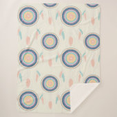 Kleurrijke Dream Catcher Mandala Sherpa Deken (Voorkant)