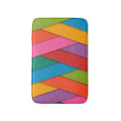 Kleurrijke Driehoek Douche Mat badkamer (Voorkant Verticaal)