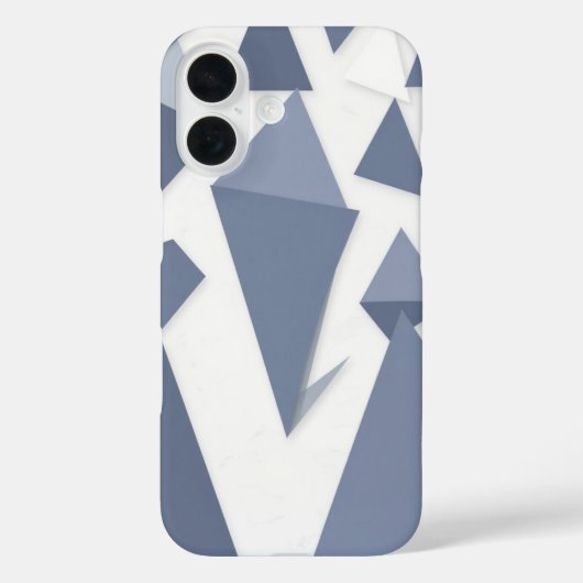 Kleurrijke driehoeken Case-Mate iPhone case (Achterkant)