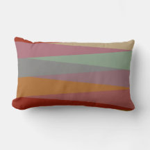 Kleurrijke driehoeken in mid-century modern stijl
