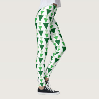 Kleurrijke Driehoekige Geometrische Vorm Leggings