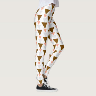 Kleurrijke Driehoekige Geometrische Vorm Leggings