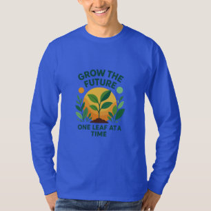 Kleurrijke Eco Harmonie – Moderne Natuur & Duurzaa T-shirt