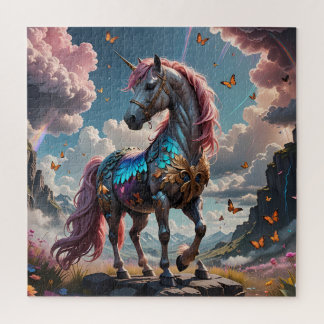 Kleurrijke Eenhoorn Puzzel