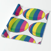 Kleurrijke eieren cadeaupapier (Uitgerold)